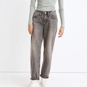 Madewell The Slouchy Boyjean in Glennbay Wash